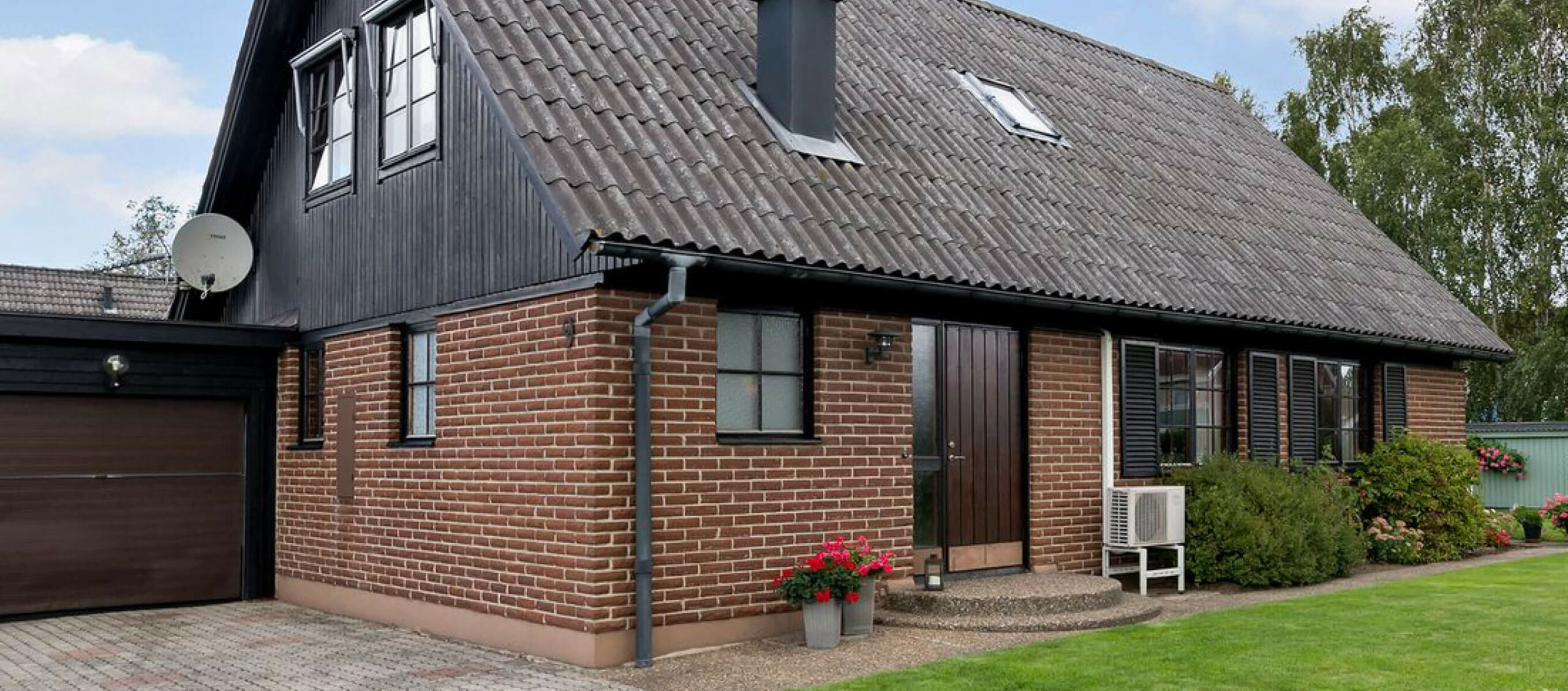 Äldre villa i Skåne som genomgått besiktning och relining av Sanitet & Spolteknik AB